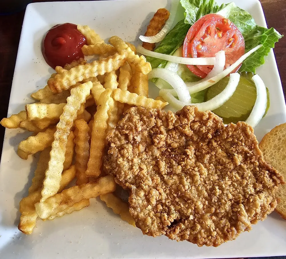 Breaded Tenderloin and Fries