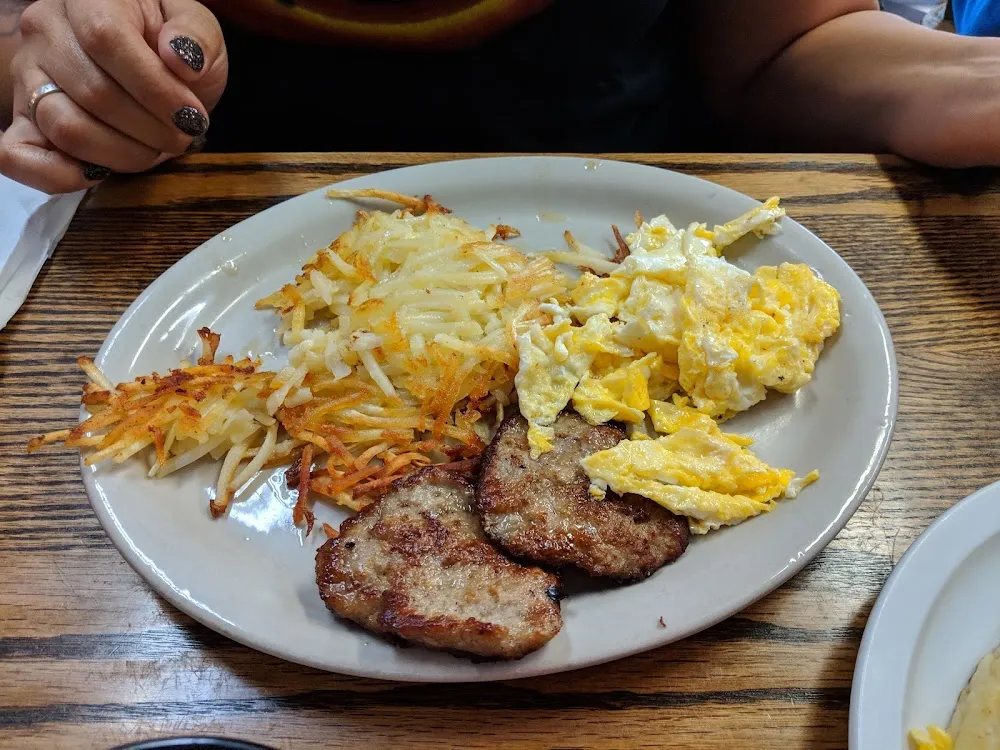 Chopped Steak and Eggs